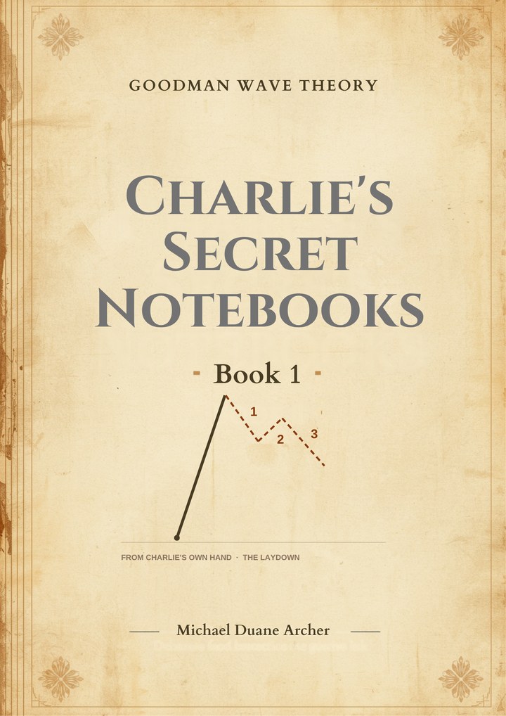 Cover of Charlie's Secret Notebooks, Book One