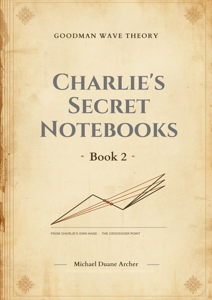 Cover of Charlie's Secret Notebooks, Book Two