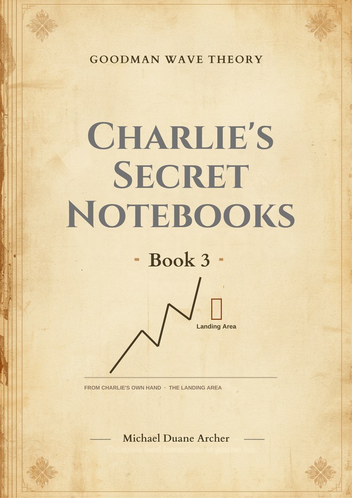 Cover of Charlie's Secret Notebooks, Book Three